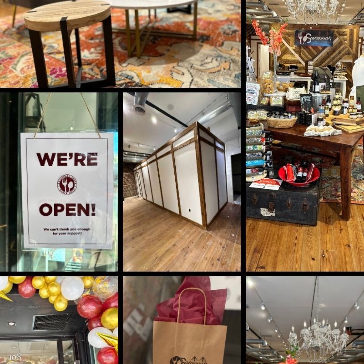 a bunch of items that are on display in a store